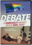 DEBATE: Is Homosexuality America's Greatest Moral Crisis? Brown/Boteach DVD/Digital Download